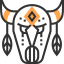 Bull skull icon 64x64