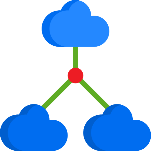 Cloud computing icon