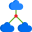 Cloud computing icon 64x64