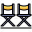 Director chair icon 64x64