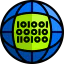 Binary code icon 64x64
