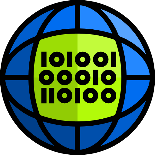 Binary code icon