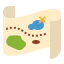 Treasure map icon 64x64
