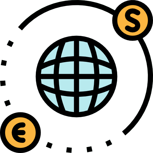 Globe grid icon