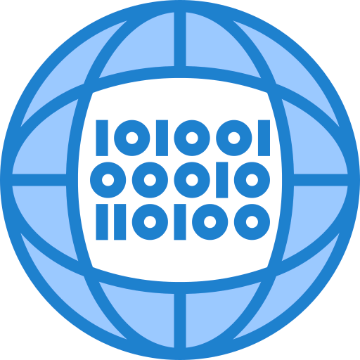 Binary code Ikona