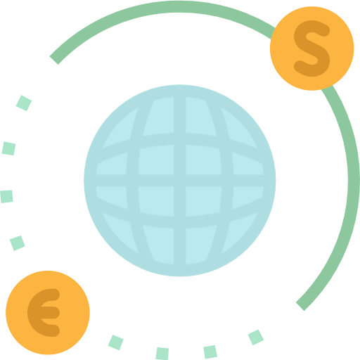 Globe grid icon