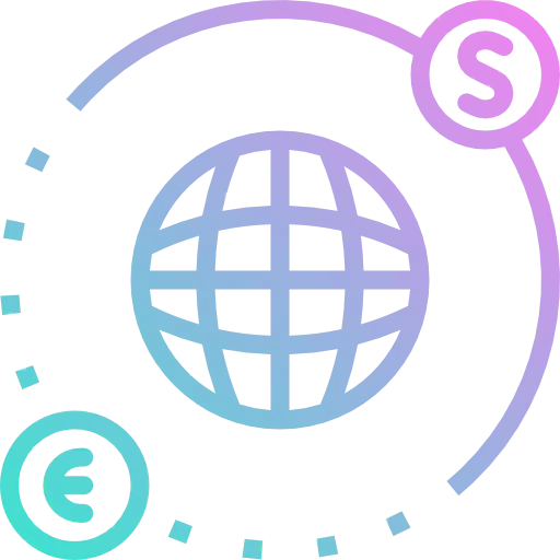 Globe grid icon