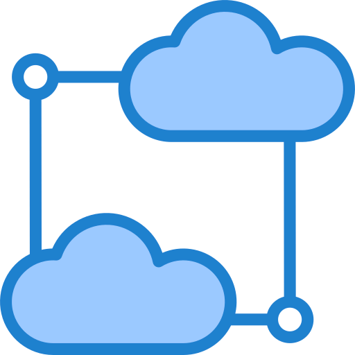 Cloud computing icon