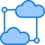 Cloud computing アイコン 64x64