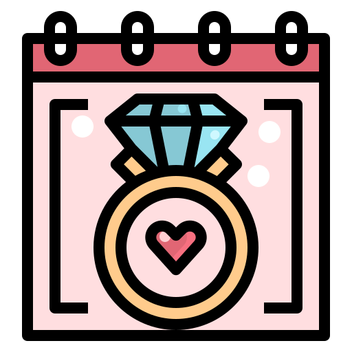 Wedding date icon