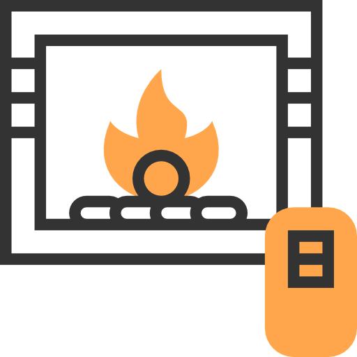 Fireplace icon