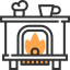 Fireplace icon 64x64