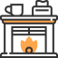 Fireplace icon 64x64