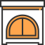 Fireplace icon 64x64