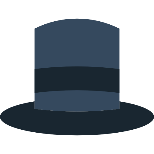 Top hat icon