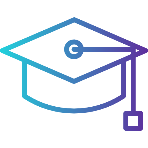 Graduation cap icon