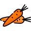 Carrots icon 64x64
