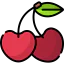 Cherries icon 64x64