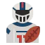 American football player icon 64x64