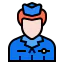 Flight attendant ícono 64x64