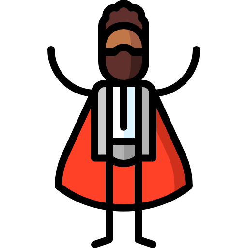 Superhero icon
