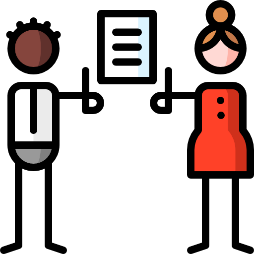 Contract icon