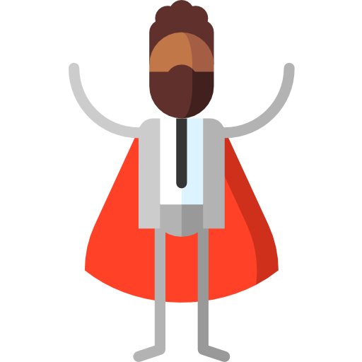 Superhero icon