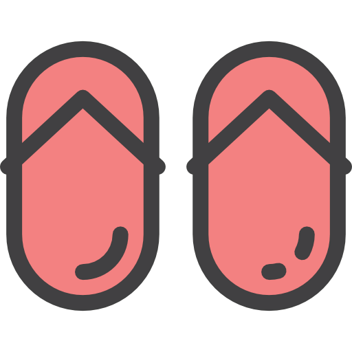 Flip flops icon