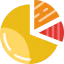 Pie chart icon 64x64
