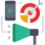 Digital marketing icon 64x64