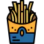 French fries icon 64x64