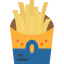 French fries icon 64x64