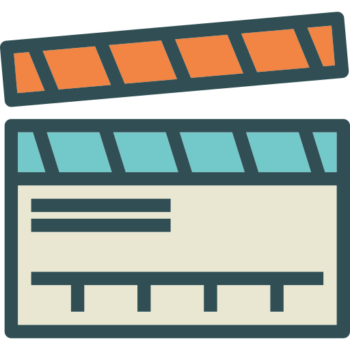 Clapperboard icon