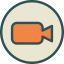 Video camera icon 64x64