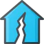 Earthquake icon 64x64