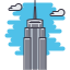 Empire state building icon 64x64
