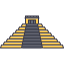 Mayan pyramid Symbol 64x64