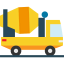 Cement truck icon 64x64
