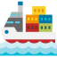 Cargo ship icon 64x64