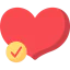 Heart icon 64x64