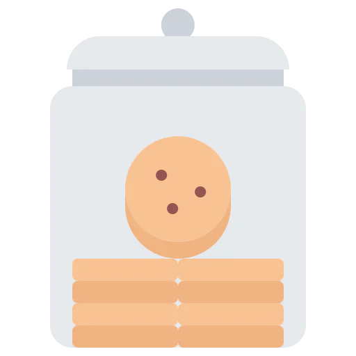 Cookie jar icon