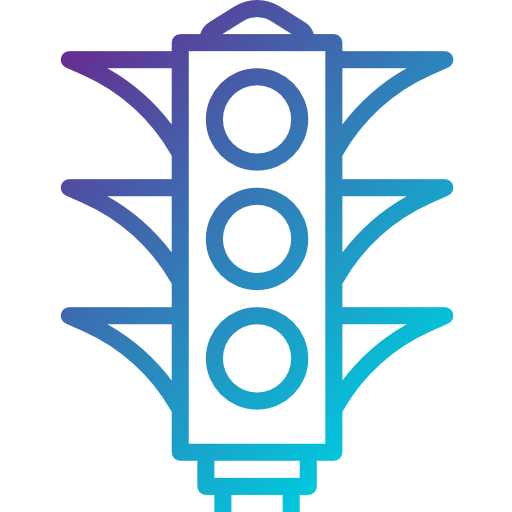 Traffic light icon