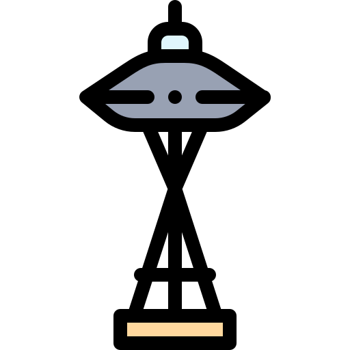 Space needle icon