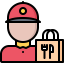 Delivery guy Symbol 64x64