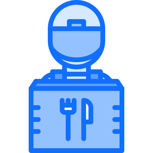 Delivery guy icon