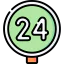 24 hours icon 64x64
