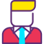 Businessman Symbol 64x64