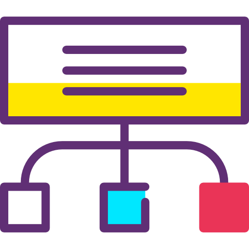 Hierarchical structure icon