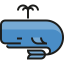 Whale icon 64x64