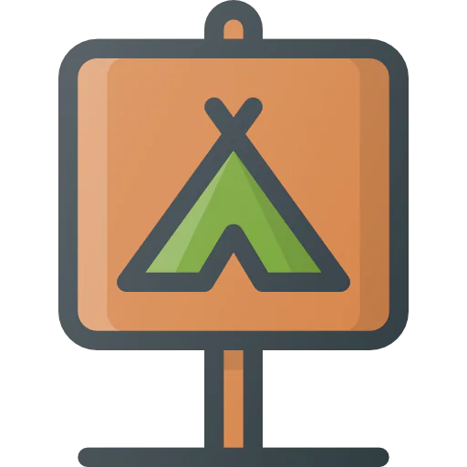 Camping icon